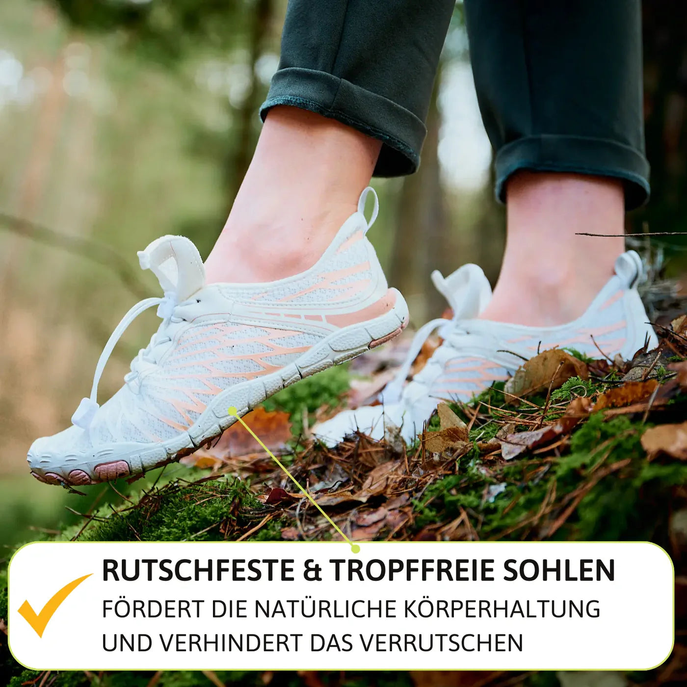 Motion - Gesunde & rutschfeste Barfußschuhe für den Alltag (Unisex)